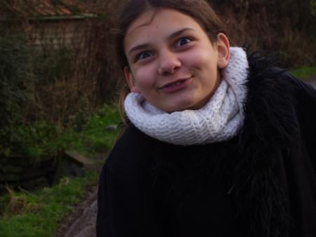 Laury en mode Mongole lol